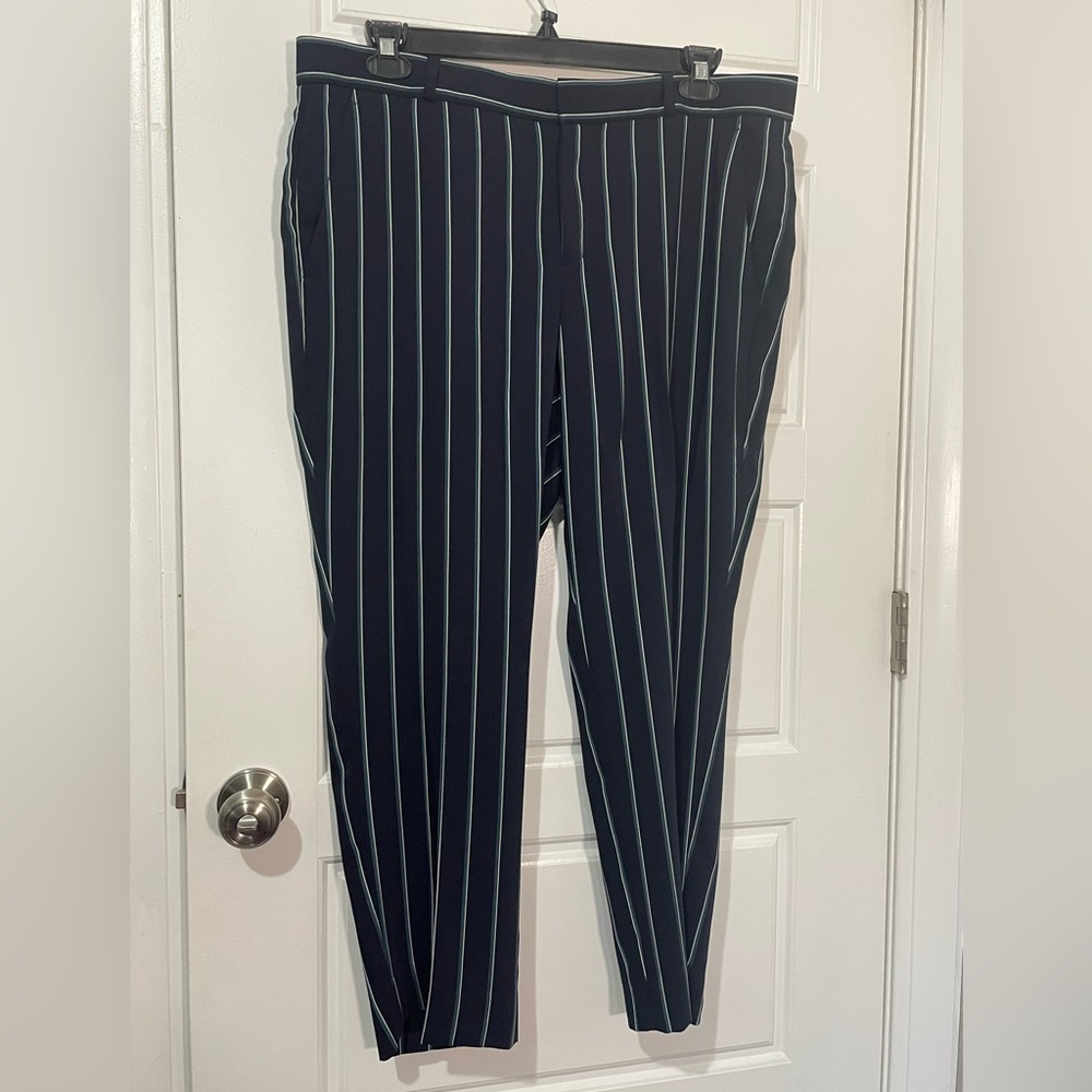 Banana Republic Avery cut dress pants multicolored US 14